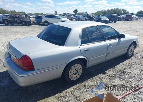 2003 Mercury Grand Marquis Gs из США, поврежденный, VIN 2MEFM74W03X632538